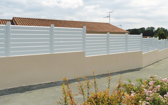 cloture pvc